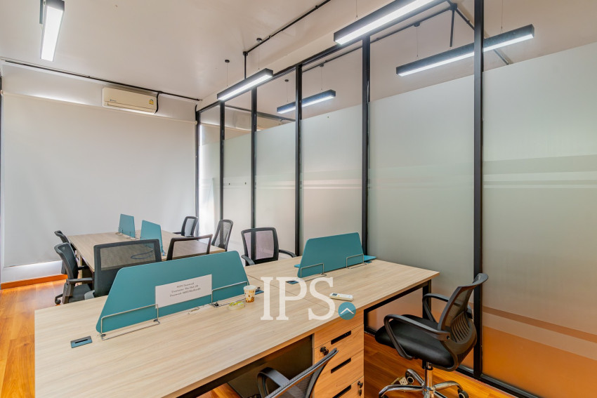 19 Sqm Serviced Office Space For Rent - BKK1, Phnom Penh