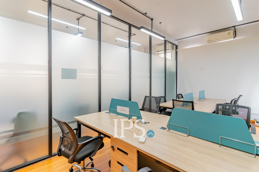 19 Sqm Serviced Office Space For Rent - BKK1, Phnom Penh