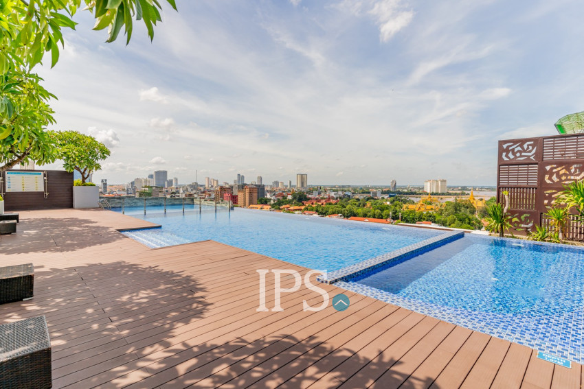 2 Bedroom Serviced Apartment For Rent - Beoung Raing, Phnom Penh