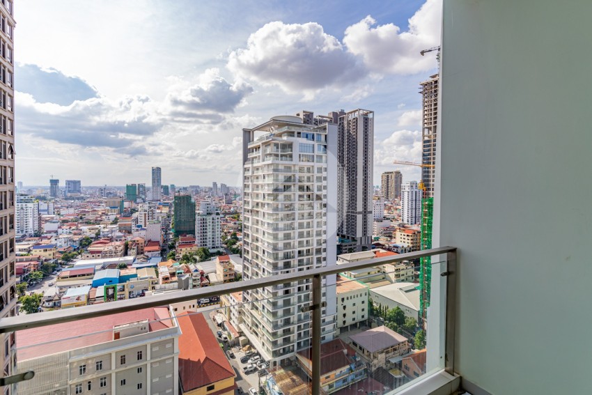 1 Bedroom Condo For Rent - Embassy Central, BKK 1, Phnom Penh