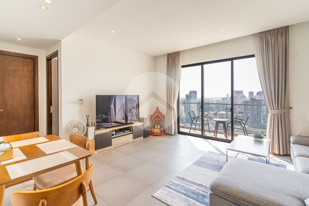 2 Bedroom Condo For Rent- Embassy Central, BKK1, Phnom Penh - Image 2