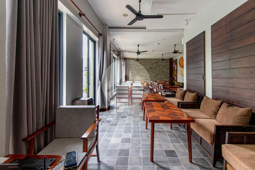 16 Room Hotel  Restaurant  For Rent - Night Market Area, Siem Reap