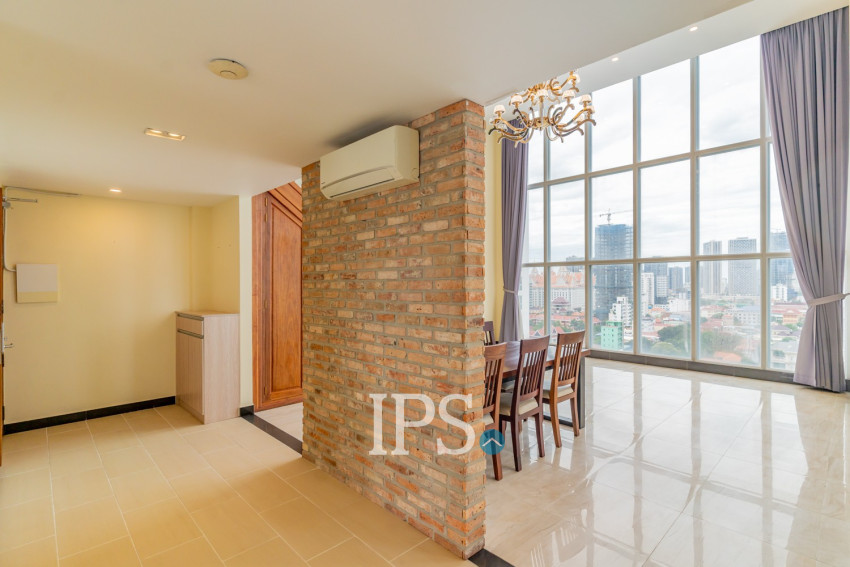 3 Bedroom Serviced Penthouse For Rent - Tonle Bassac, Phnom Penh