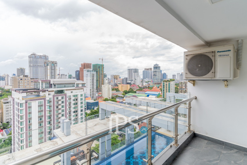 3 Bedroom Serviced Penthouse For Rent - Tonle Bassac, Phnom Penh