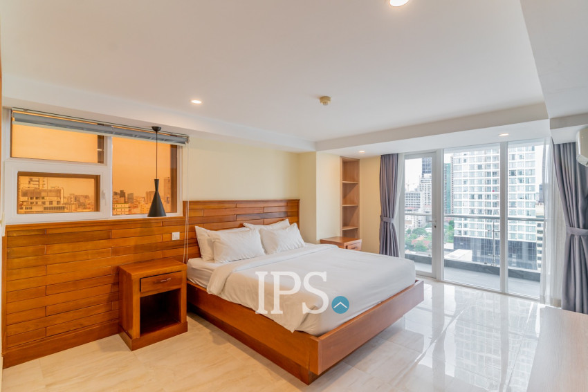 3 Bedroom Serviced Penthouse For Rent - Tonle Bassac, Phnom Penh