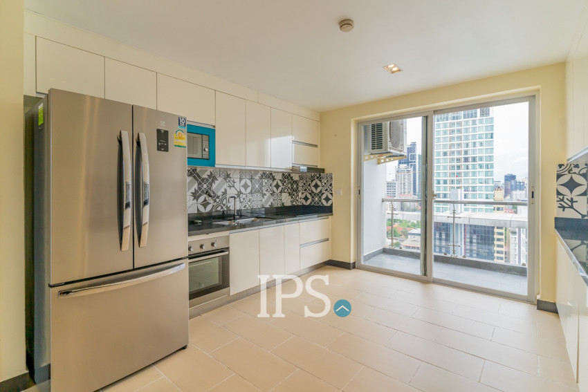 3 Bedroom Serviced Penthouse For Rent - Tonle Bassac, Phnom Penh