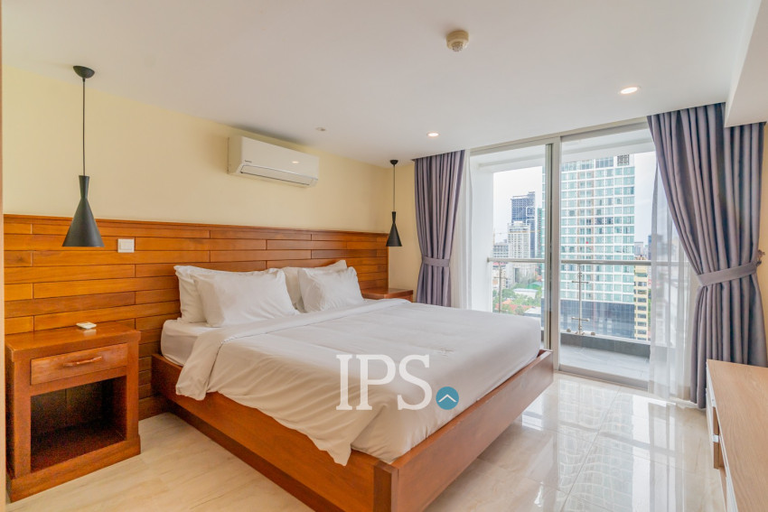 3 Bedroom Serviced Penthouse For Rent - Tonle Bassac, Phnom Penh