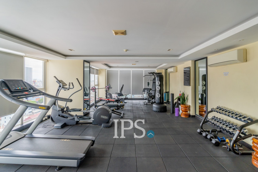 3 Bedroom Serviced Penthouse For Rent - Tonle Bassac, Phnom Penh