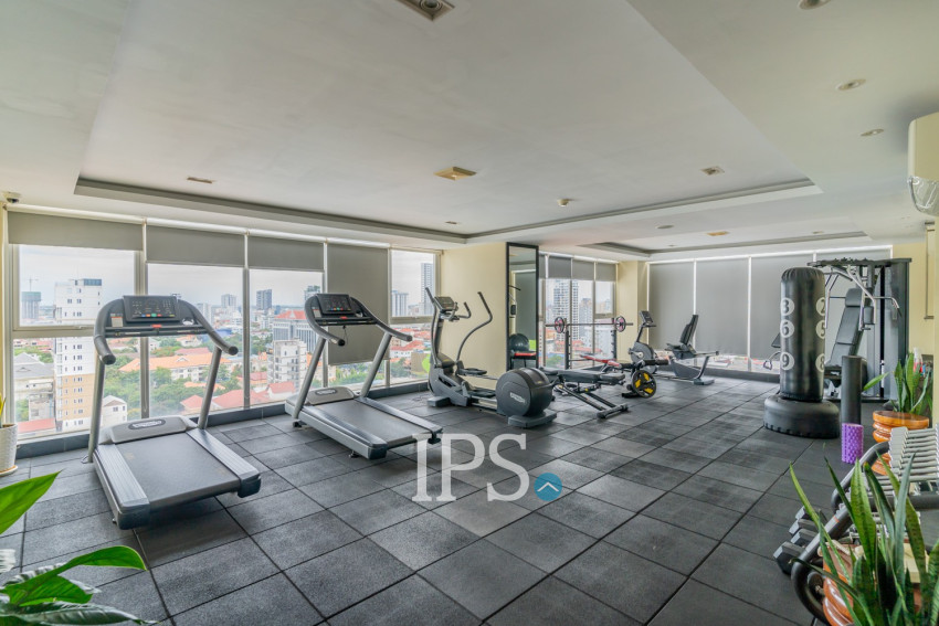 3 Bedroom Serviced Penthouse For Rent - Tonle Bassac, Phnom Penh