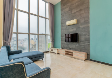 3 Bedroom Serviced Penthouse For Rent - Tonle Bassac, Phnom Penh thumbnail
