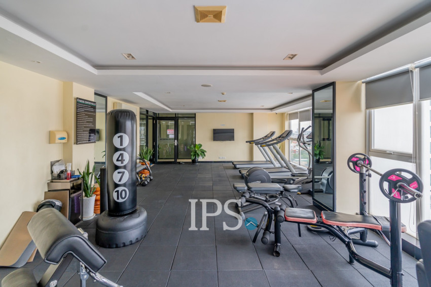 3 Bedroom Serviced Penthouse For Rent - Tonle Bassac, Phnom Penh