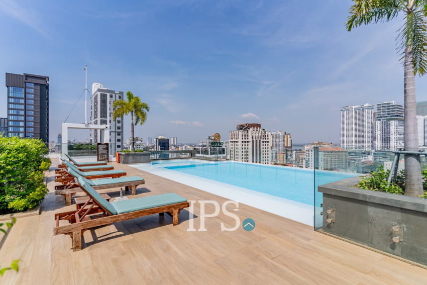 1 Bedroom Serviced Apartment  For Rent - BKK1, Phnom Penh