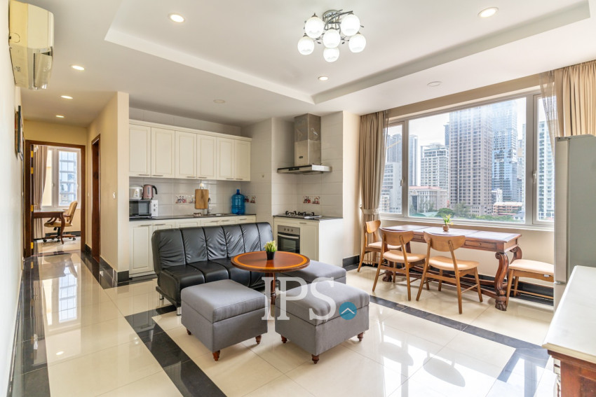 2 Bedroom Serviced Apartment For Rent - BKK 1, Phnom Penh