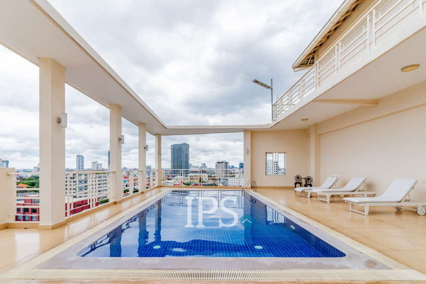 3 Bedroom Serviced Apartment For Rent - Toul Kork, Phnom Penh