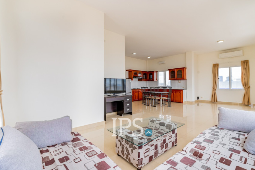 3 Bedroom Serviced Apartment For Rent - Toul Kork, Phnom Penh