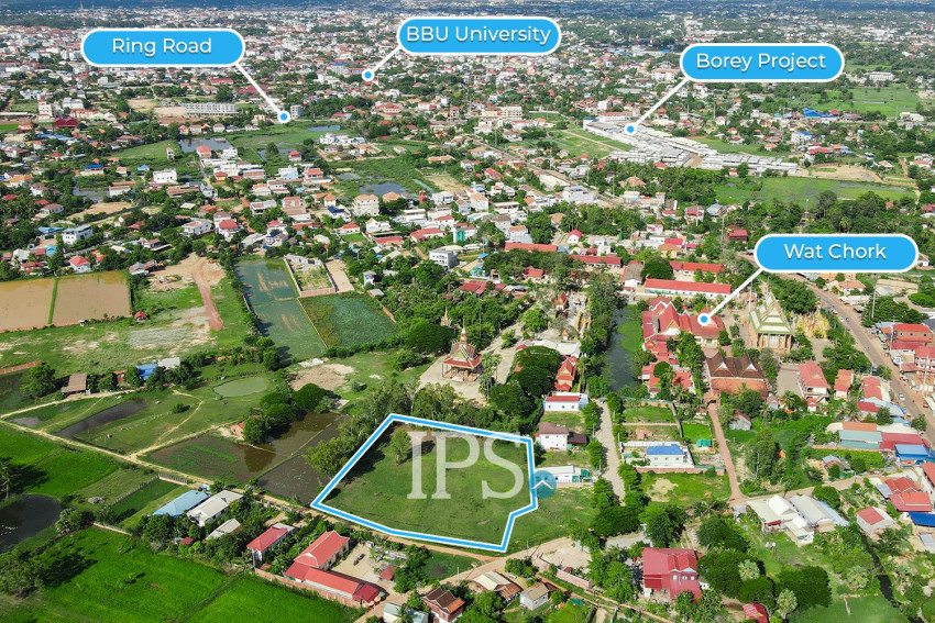 5,153 Sqm Residential Land For Sale - Svay Dangkum, Siem Reap