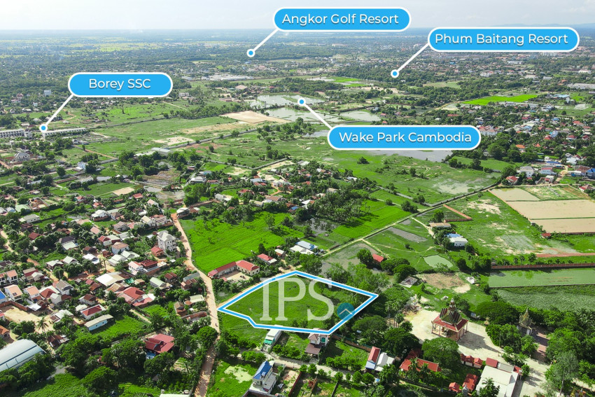 5,153 Sqm Residential Land For Sale - Svay Dangkum, Siem Reap