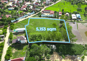 5,153 Sqm Residential Land For Sale - Svay Dangkum, Siem Reap thumbnail