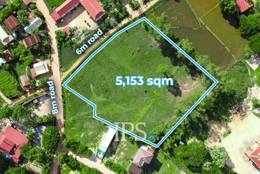 5,153 Sqm Residential Land For Sale - Svay Dangkum, Siem Reap