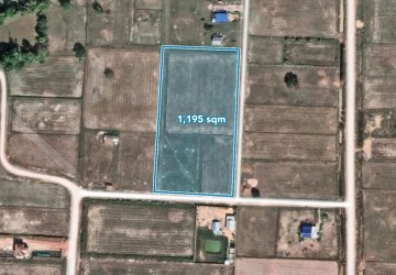 1195 sq.m. Land For Sale - Bakong District, Siem Reap thumbnail