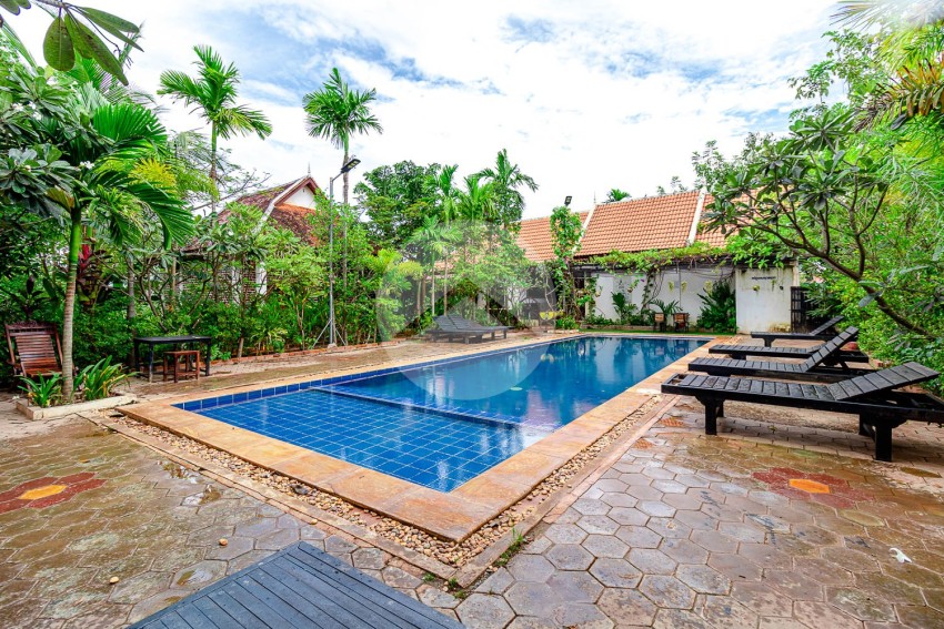 8 Bedroom Boutique For Rent - Svay Thom, Siem Reap