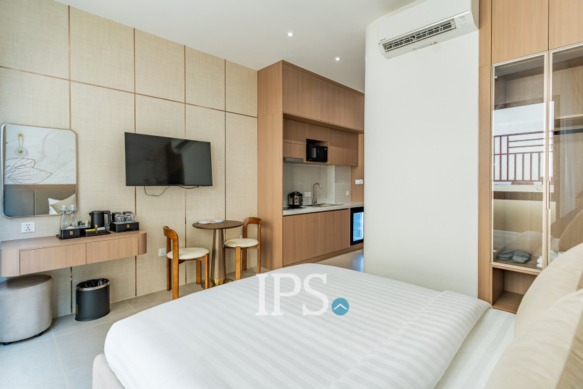 23 Sqm Studio Serviced Apartment For Rent - Beoung Trabek, Phnom Penh