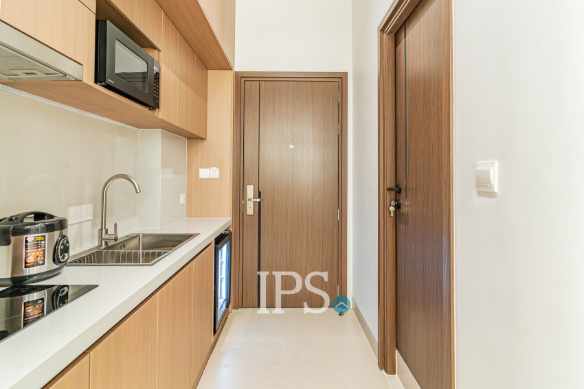 23 Sqm Studio Serviced Apartment For Rent - Beoung Trabek, Phnom Penh