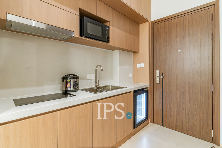 23 Sqm Studio Serviced Apartment For Rent - Beoung Trabek, Phnom Penh