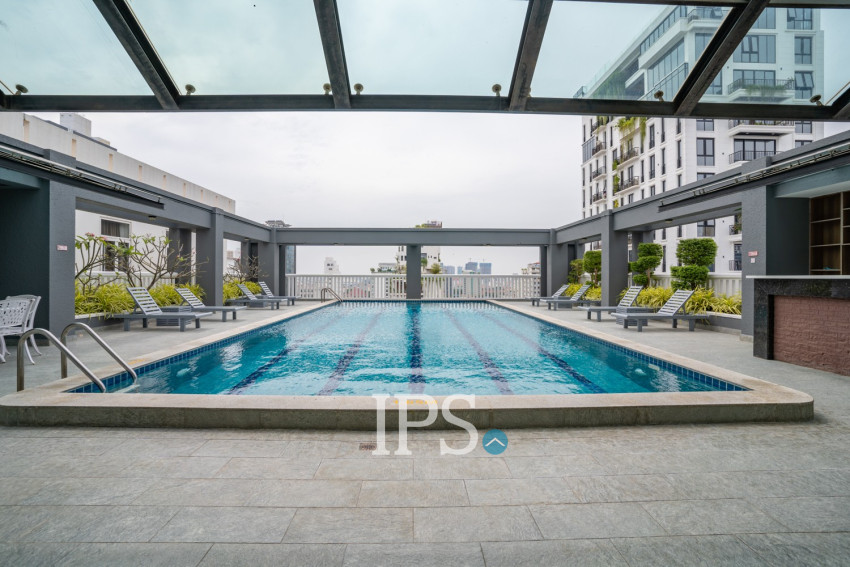 2 Bedroom Serviced Apartment For Rent - BKK1, Phnom Penh