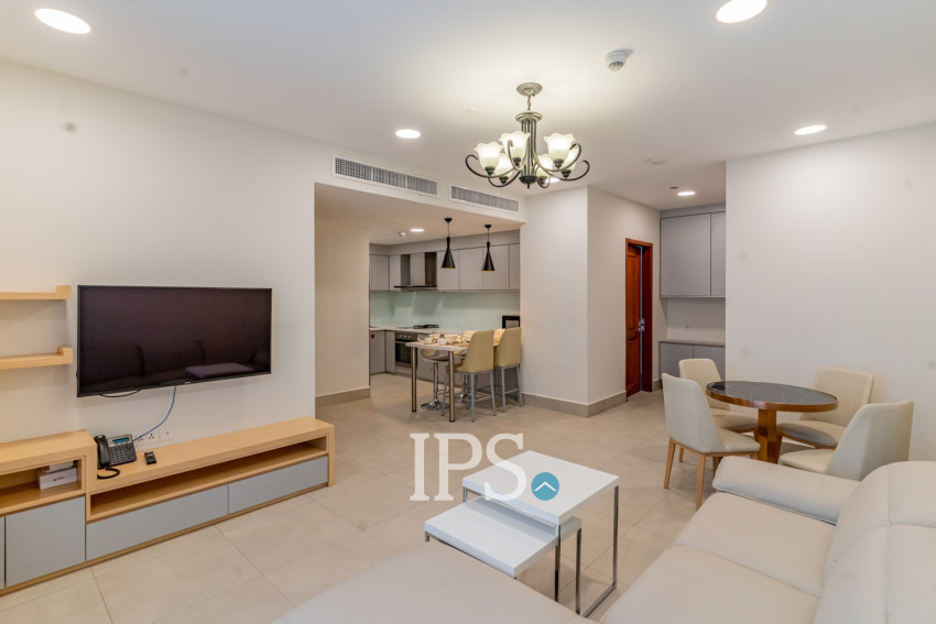 2 Bedroom Serviced Apartment For Rent - BKK1, Phnom Penh