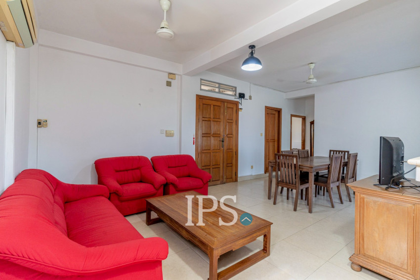 Renovated 3 Bedroom Apartment For Rent - Wat Phnom, Phnom Penh